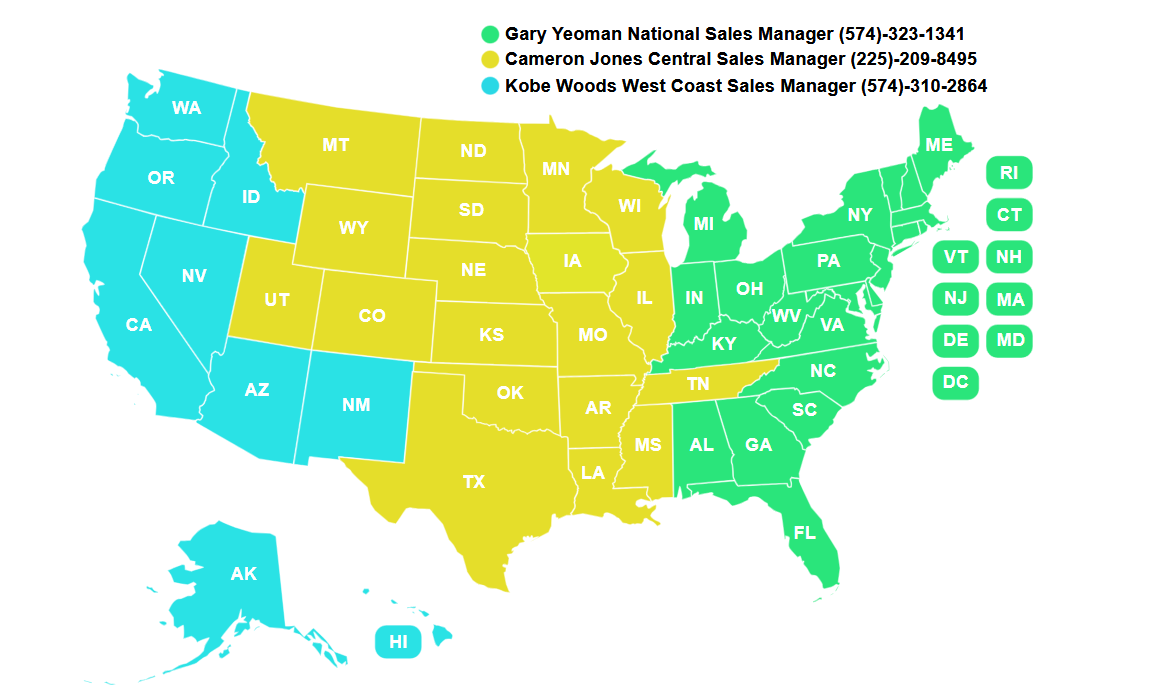 Sales Territory Map