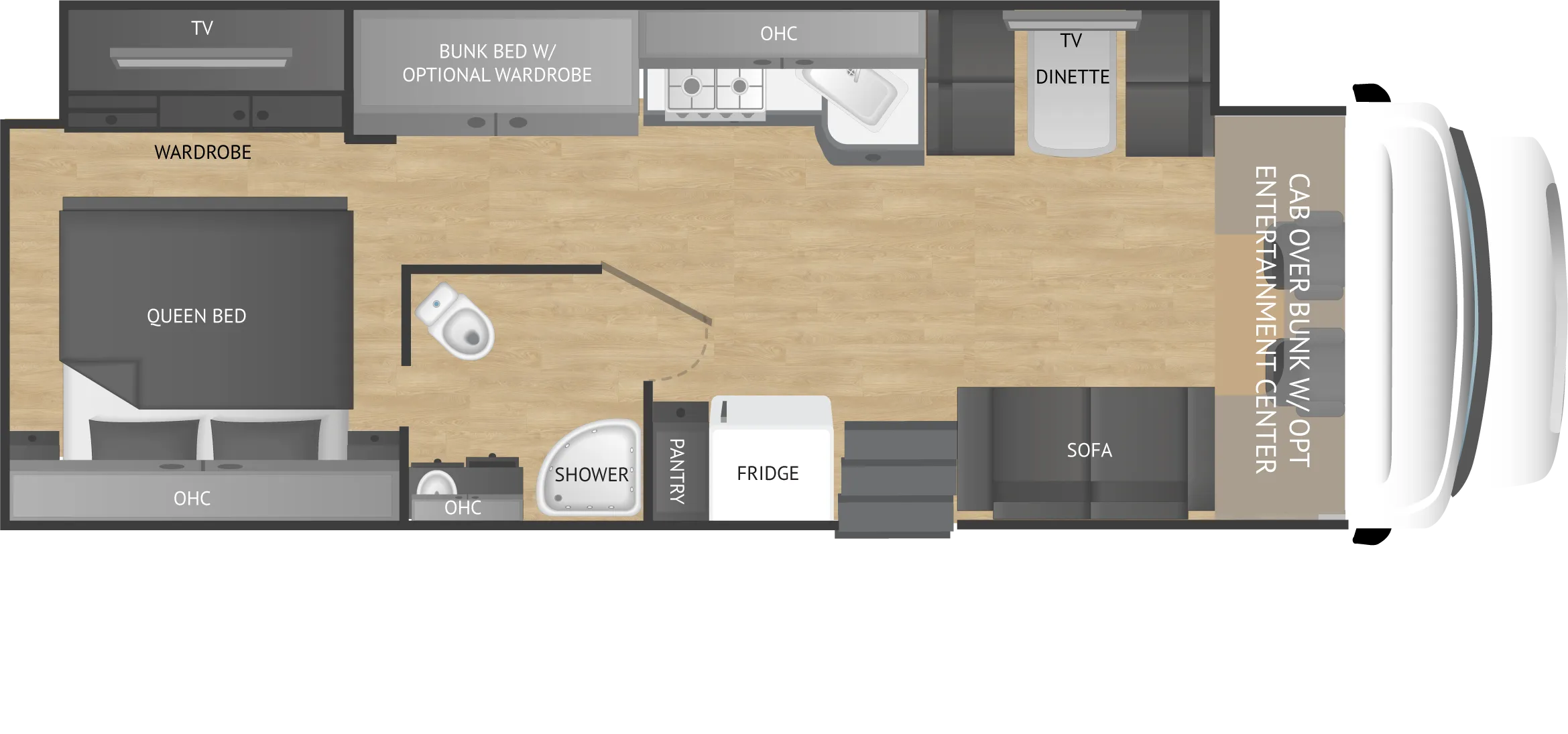 2026 Rebel 35R Motorhome