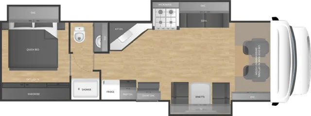 2026 Wraith 33F 34'9''Triple Slide Motorhome