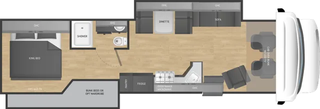 2026 Wraith 35F 36'1'' Double Slide w/ Bunk Area Motorhome