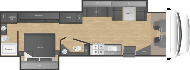 2026 Wraith 37F 37'2'' Double Slide w Bath 1/2 Motorhome $276906